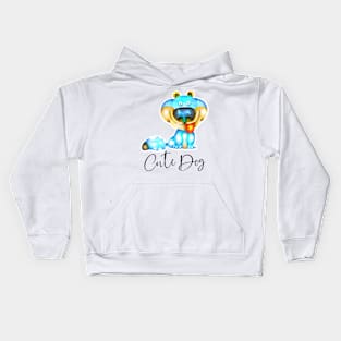 Cute Dog Kids Hoodie